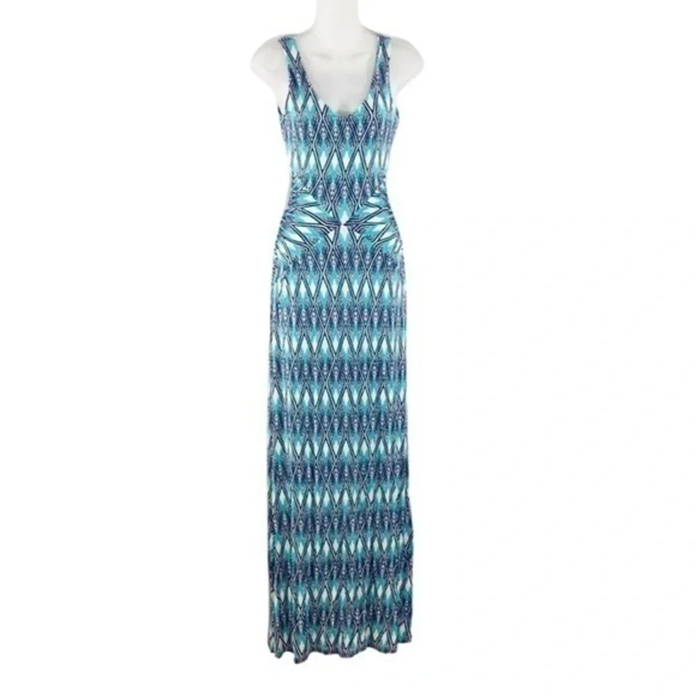 Tart Adrianna diamond print maxi dress